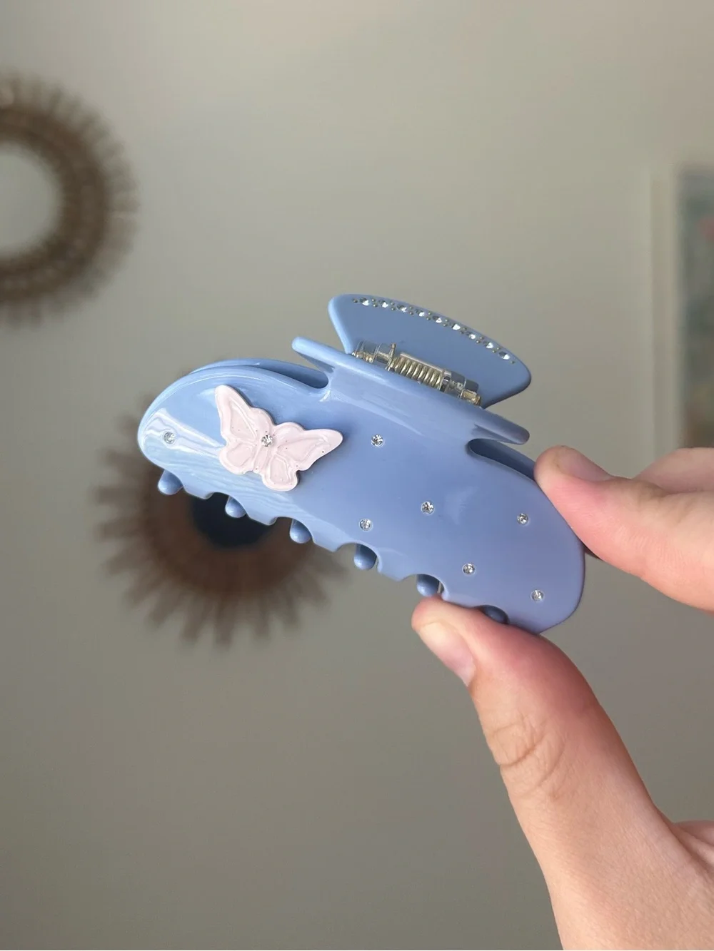 Sweetheart Clip in Bluebell Flutter